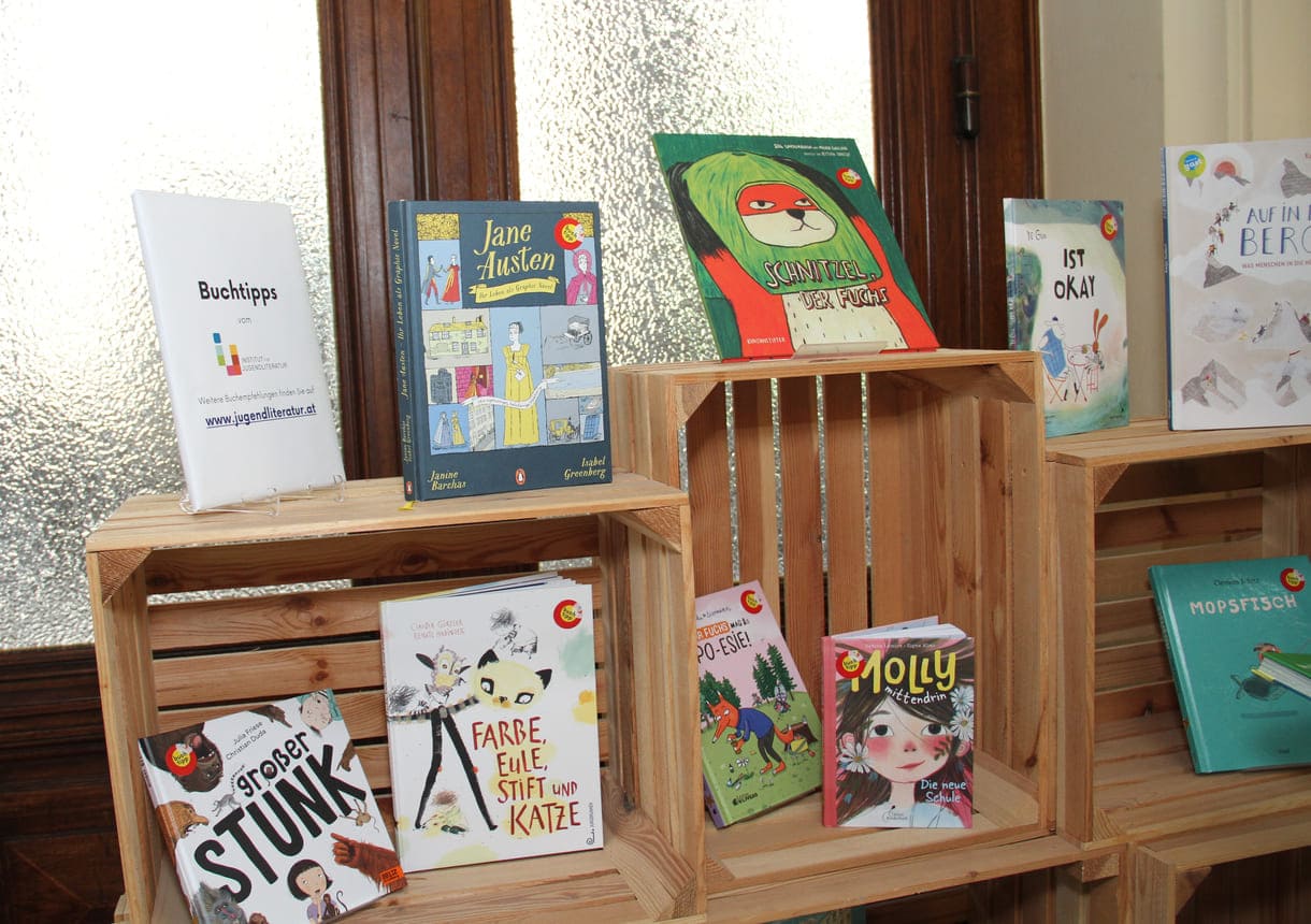 Ausgestellte Bücher