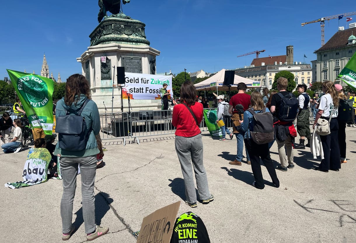 Klimastreik mit fridays For Future, 24. April 2026