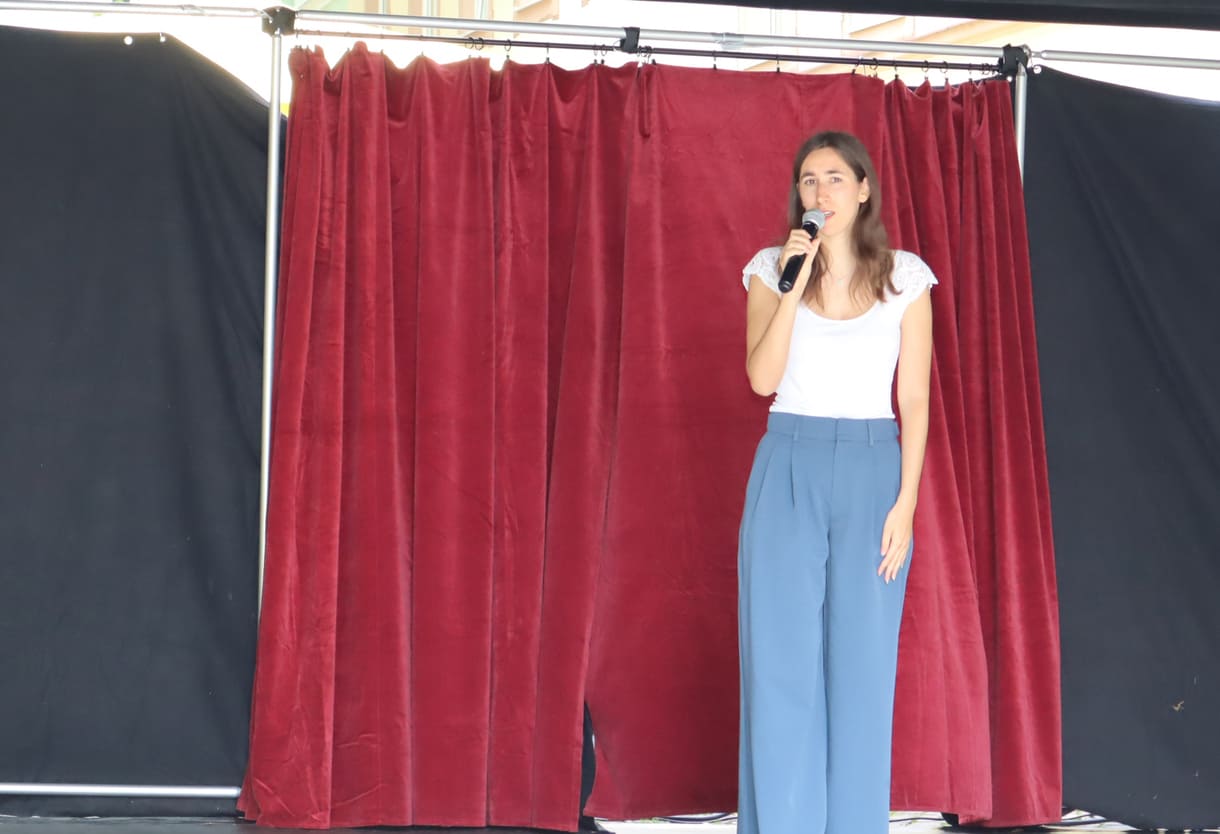 Carina Huber sang Nummern aus verschiedenen Musicals
