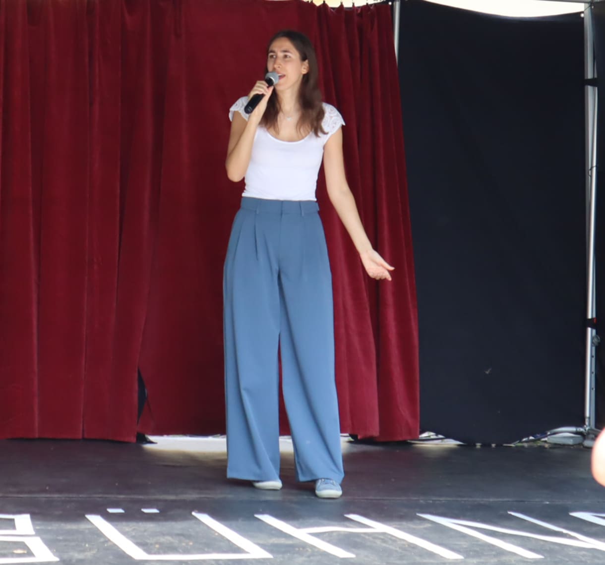 Carina Huber sang Nummern aus verschiedenen Musicals