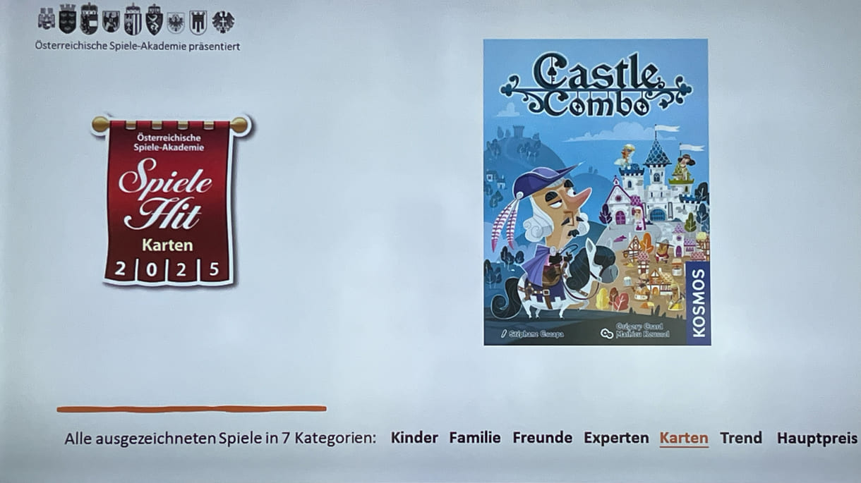 Kartenspiel des jahres: Castle Combo