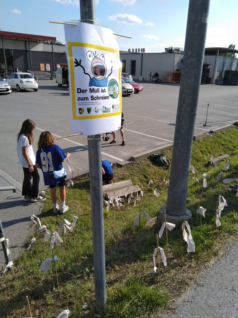 Aktionen von Kindern des Kindergemeinderates Feldkirchen bei Graz