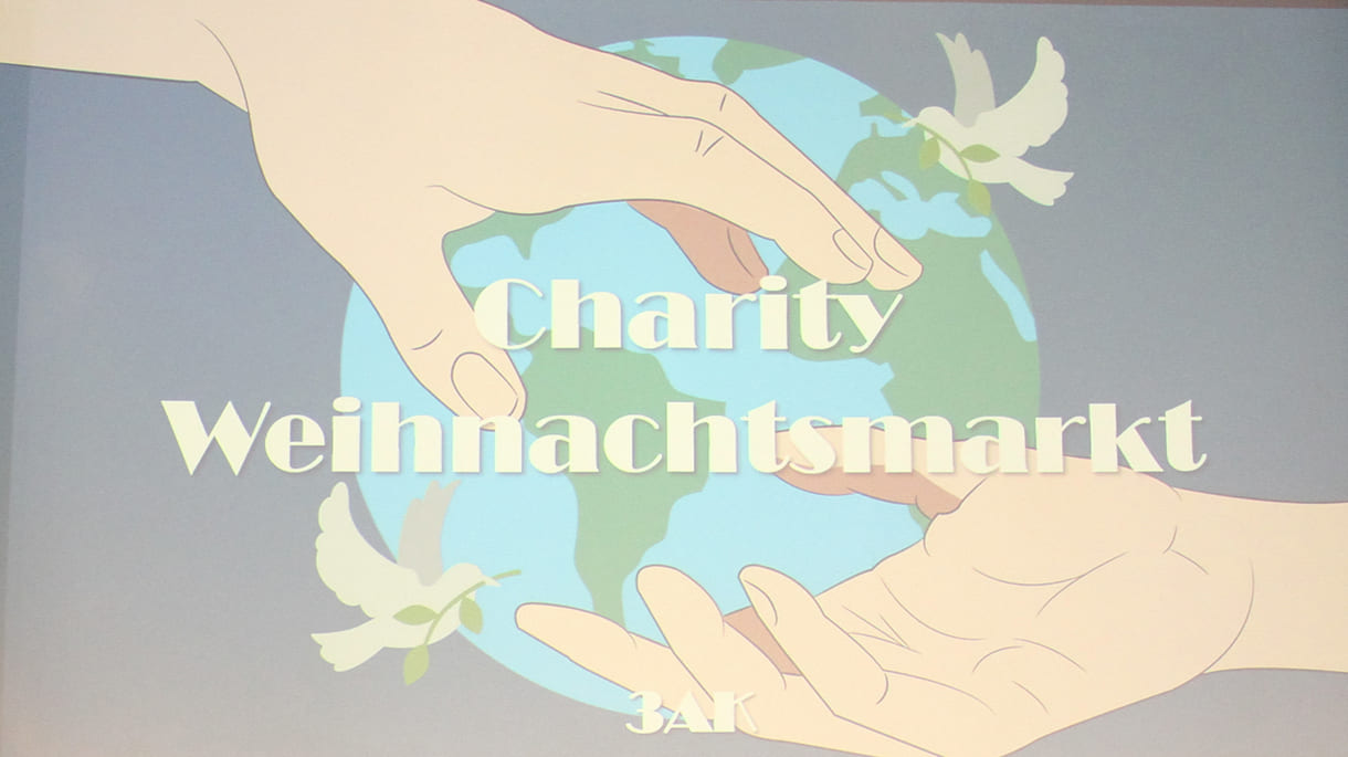 Vorstellung des Projekts Charity Weihnachtsmarkt