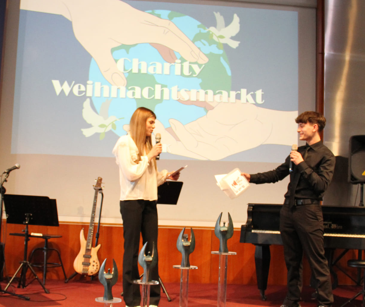 Vorstellung des Projekts Charity Weihnachtsmarkt