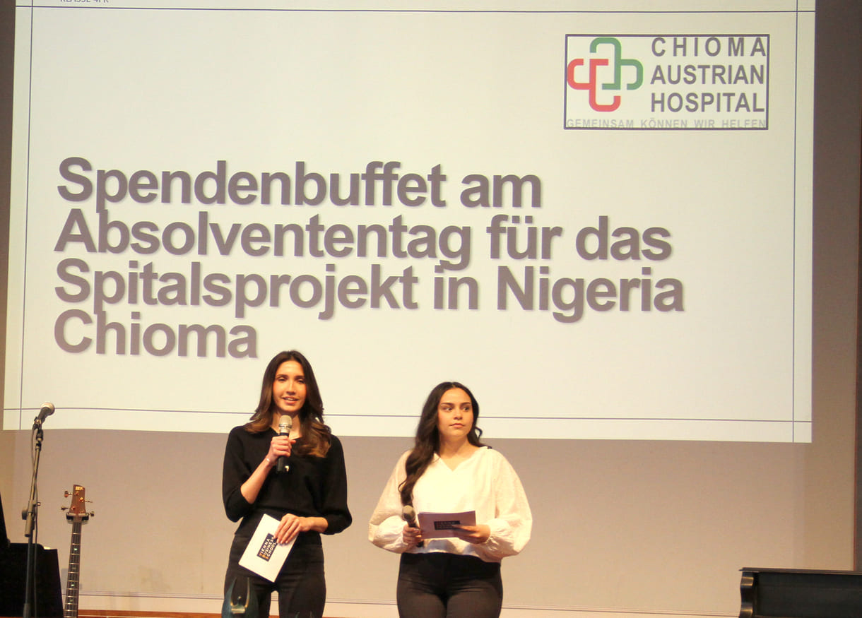 Projektpräsentation Spenden für das Spitalsprojekt Chioma im Südosten Nigerias