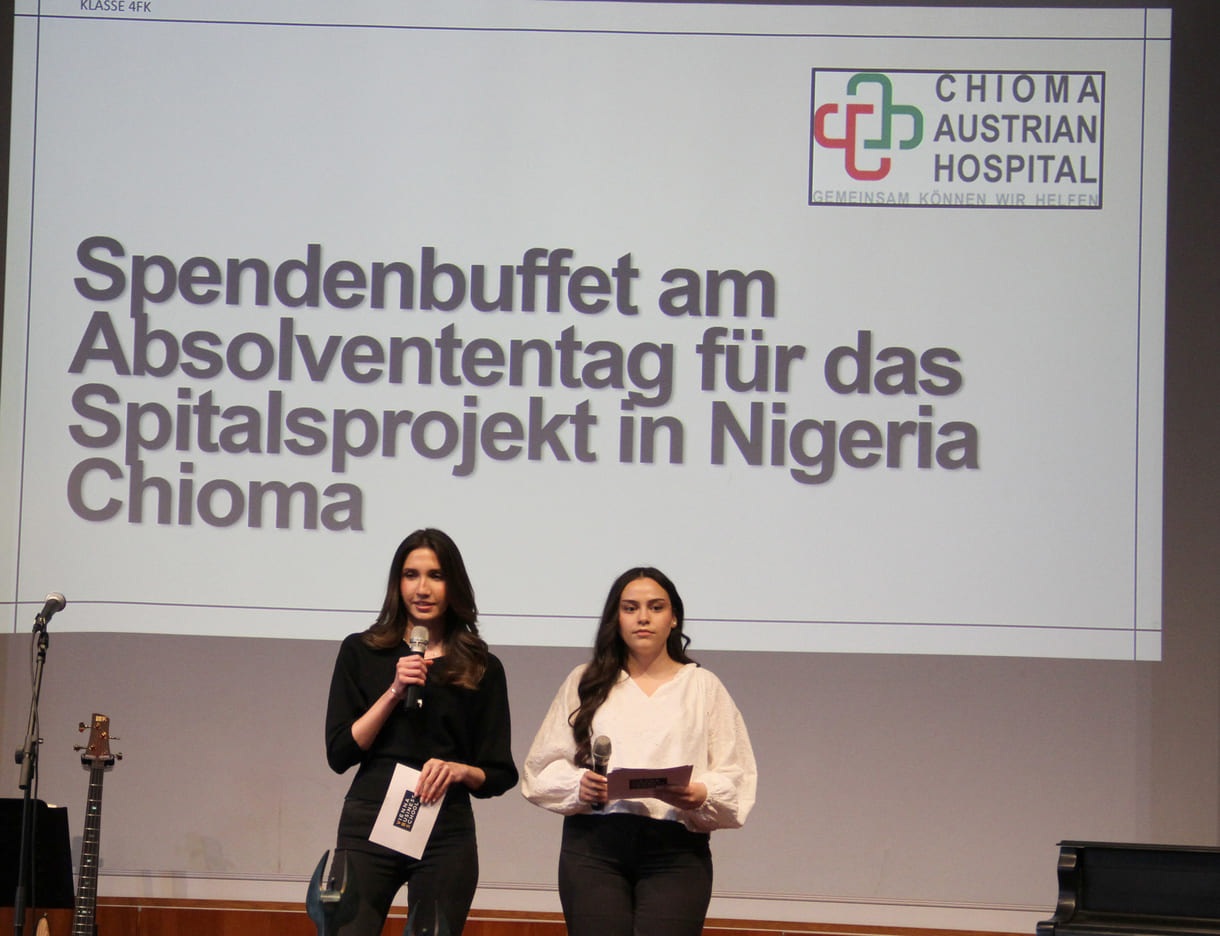 Projektpräsentation Spenden für das Spitalsprojekt Chioma im Südosten Nigerias