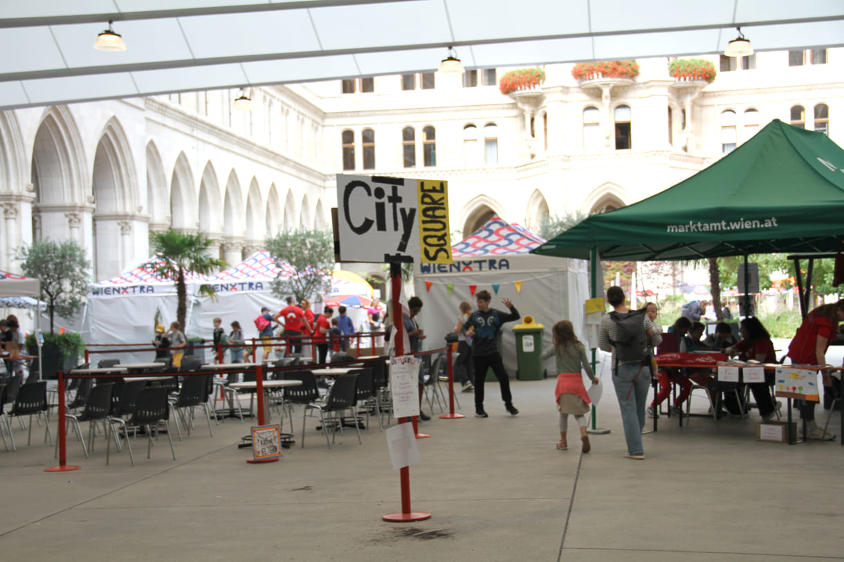 Hauptplatz-Schilder, CitySquare