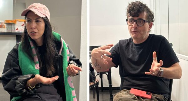 Autorin Sabrina Myriam Mohamed und Regisseur Niko Eleftheriadis