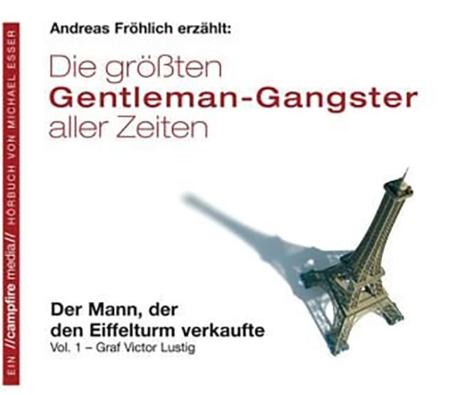 Cover des Hörbuchs über Victor Lustig aus 2010