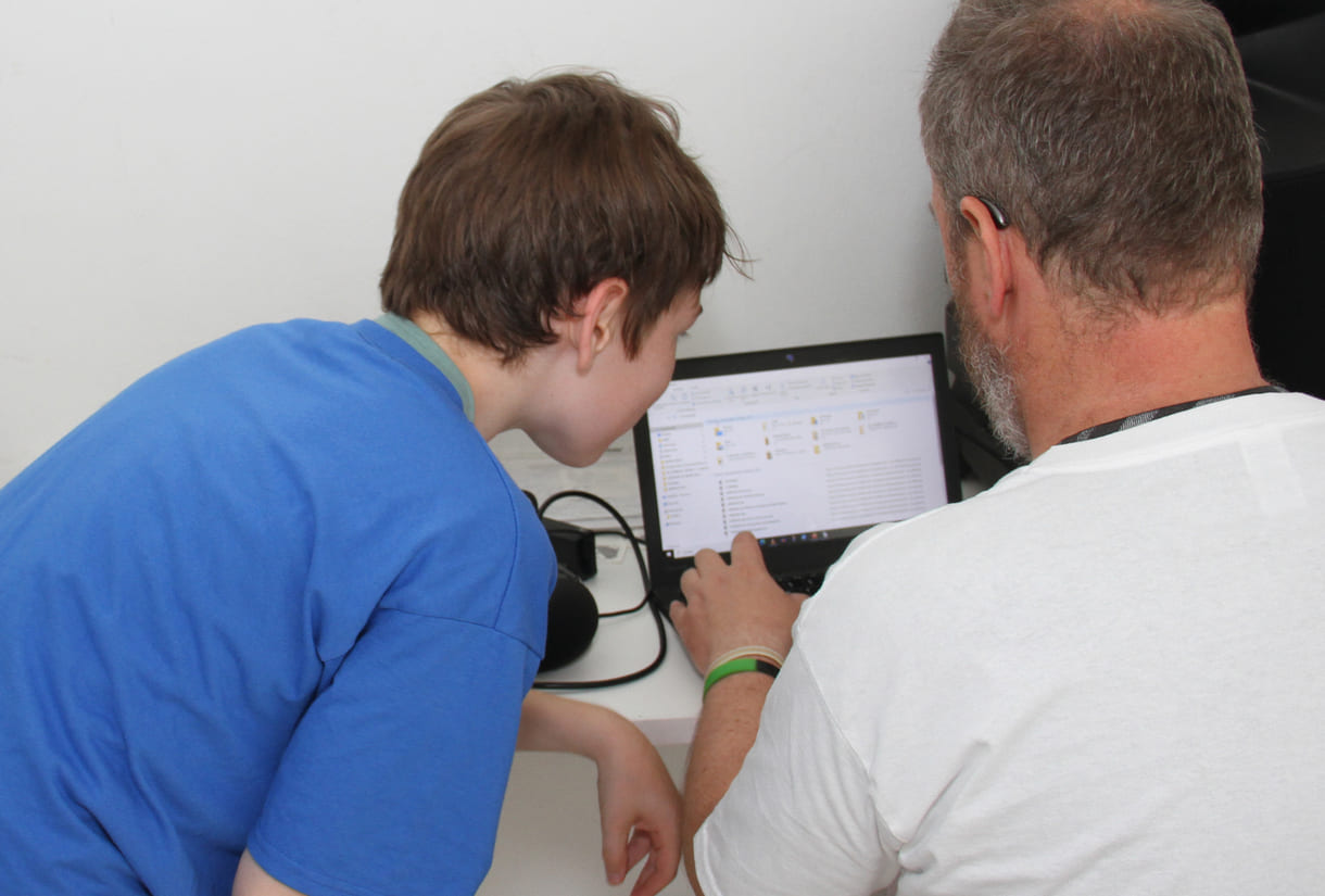 Die Audiodateien werden nun im Computer benannt