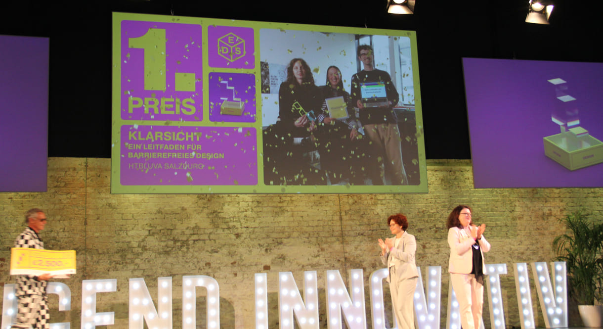 Design - 1. Platz