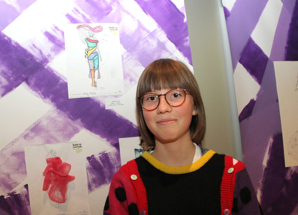 Holly Arnold liebt es bunt