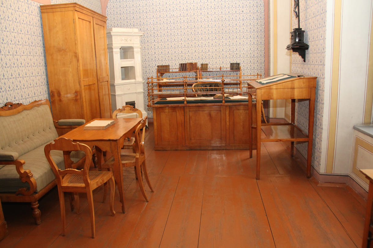Das einstige Direktionszimmer von Franz Grillparzer, dem bekannten österreichischen Schriftsteller