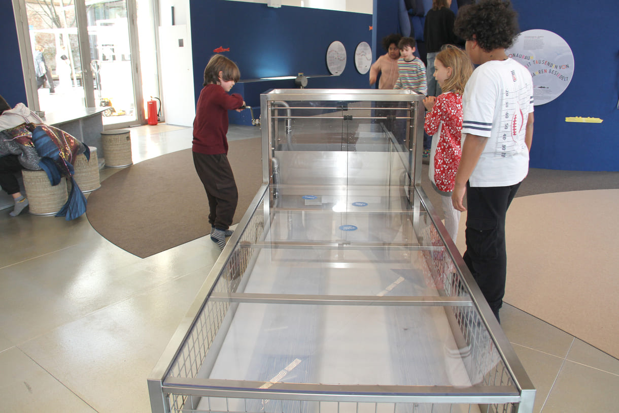 Modell-Simulation des Waserzulaufs zu Donau und Neuer Donau