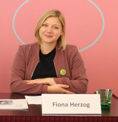 Aus dem Vorsitzteam der BundesJugendVertretung: Sabrina Prochaska und Fiona Herzog