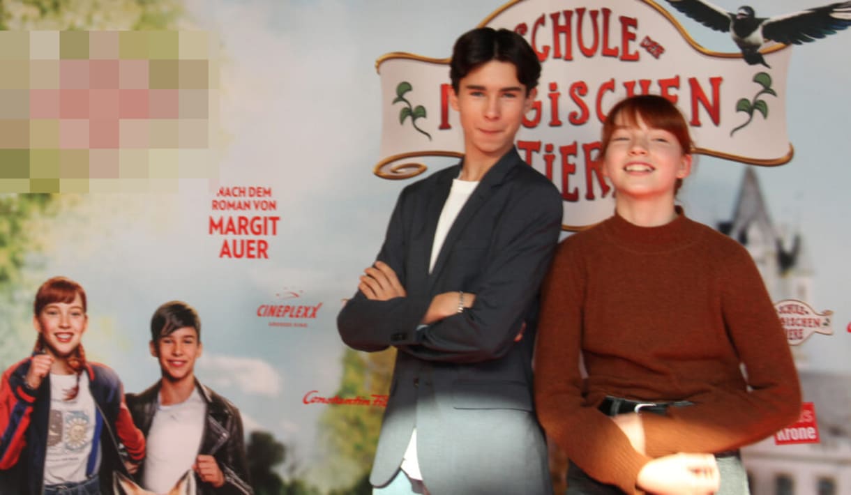 Junge Hauptdarsteller:innen und andere Mitwirkende am Film 