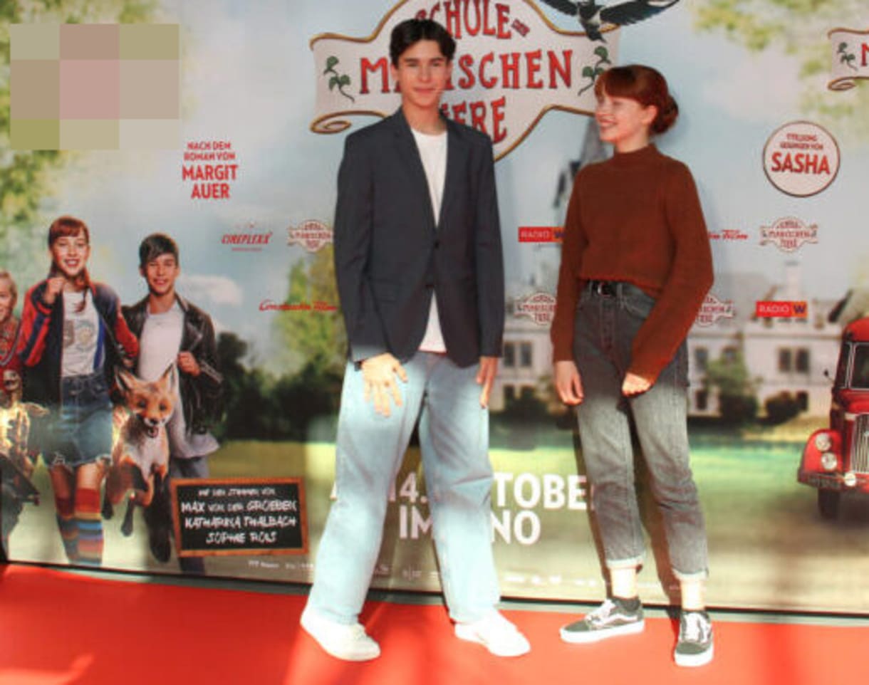 Junge Hauptdarsteller:innen und andere Mitwirkende am Film 