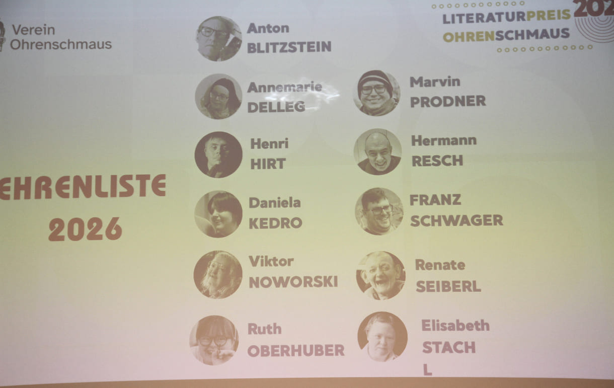 Folie mit allen Ehrenlisten-Preisträger:innen