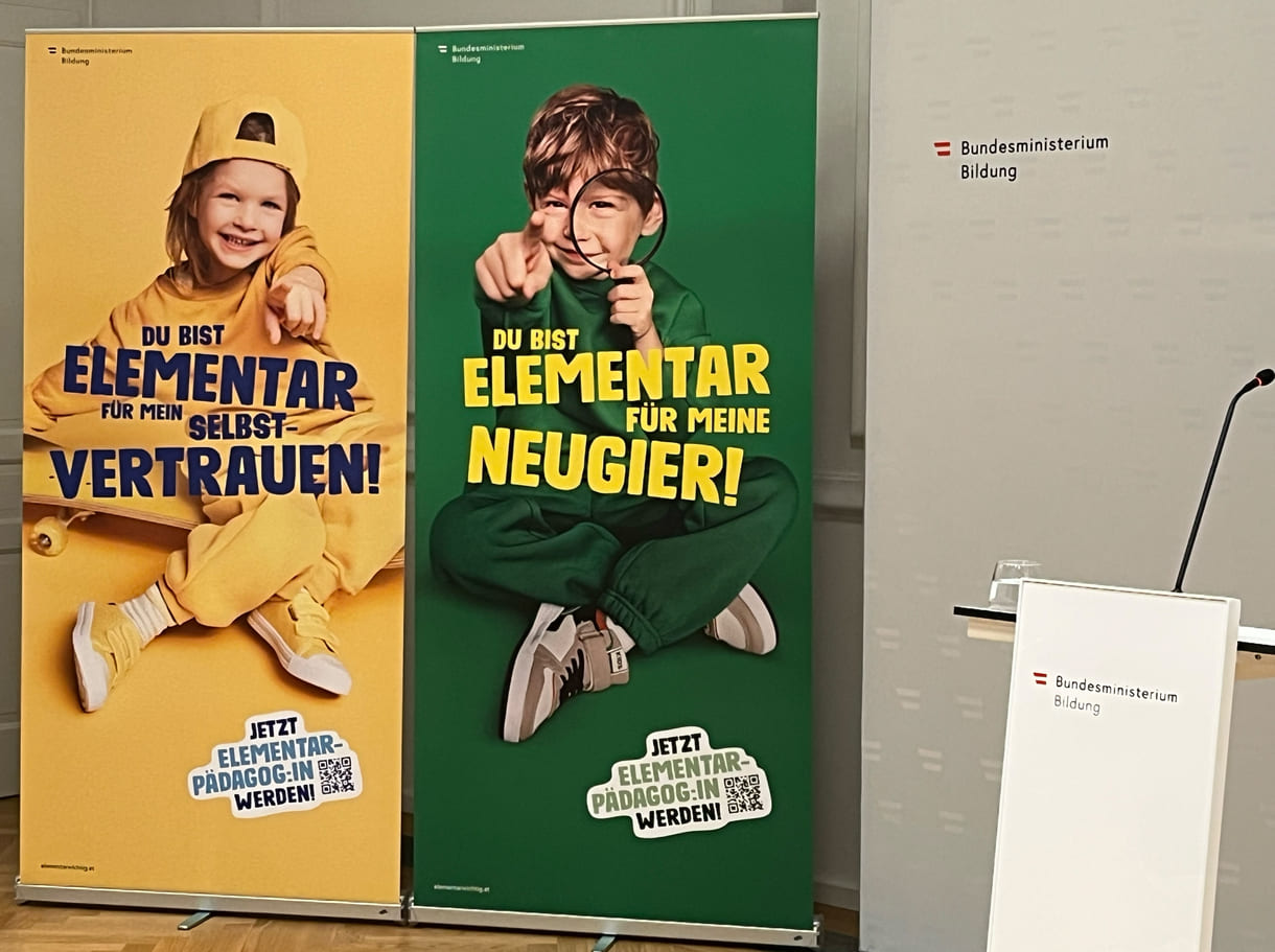 Starke Kinder werben um (ihre) Elementarpädagog:innen