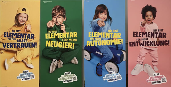 Starke Kinder werben um (ihre) Elementarpädagog:innen