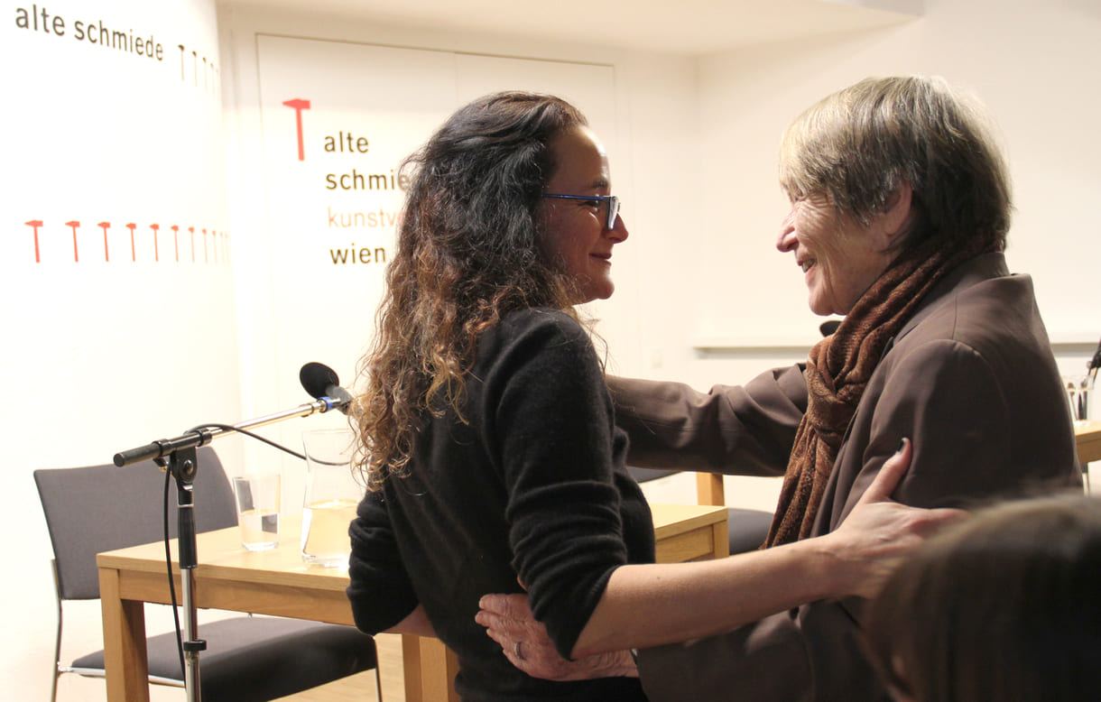 Elke Laznia und Renate Welsh