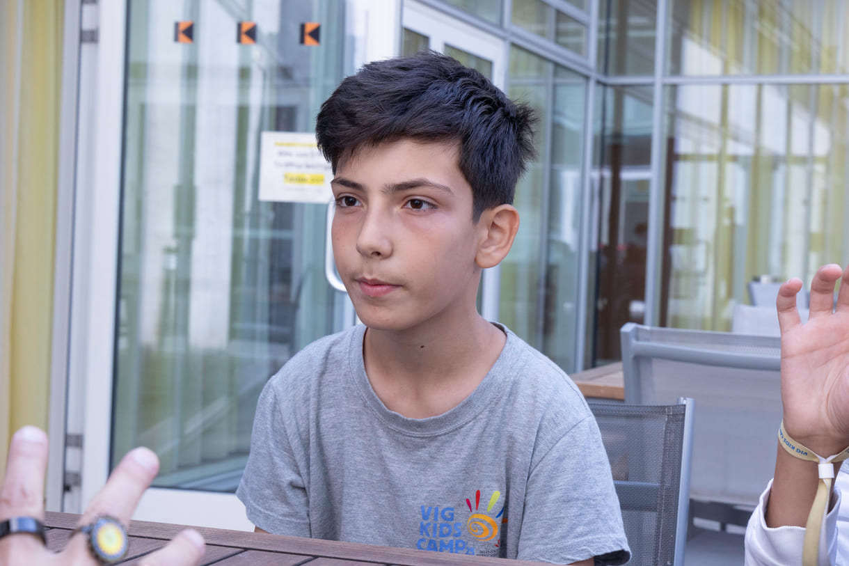 Emir im KiJuKU-Gespräch