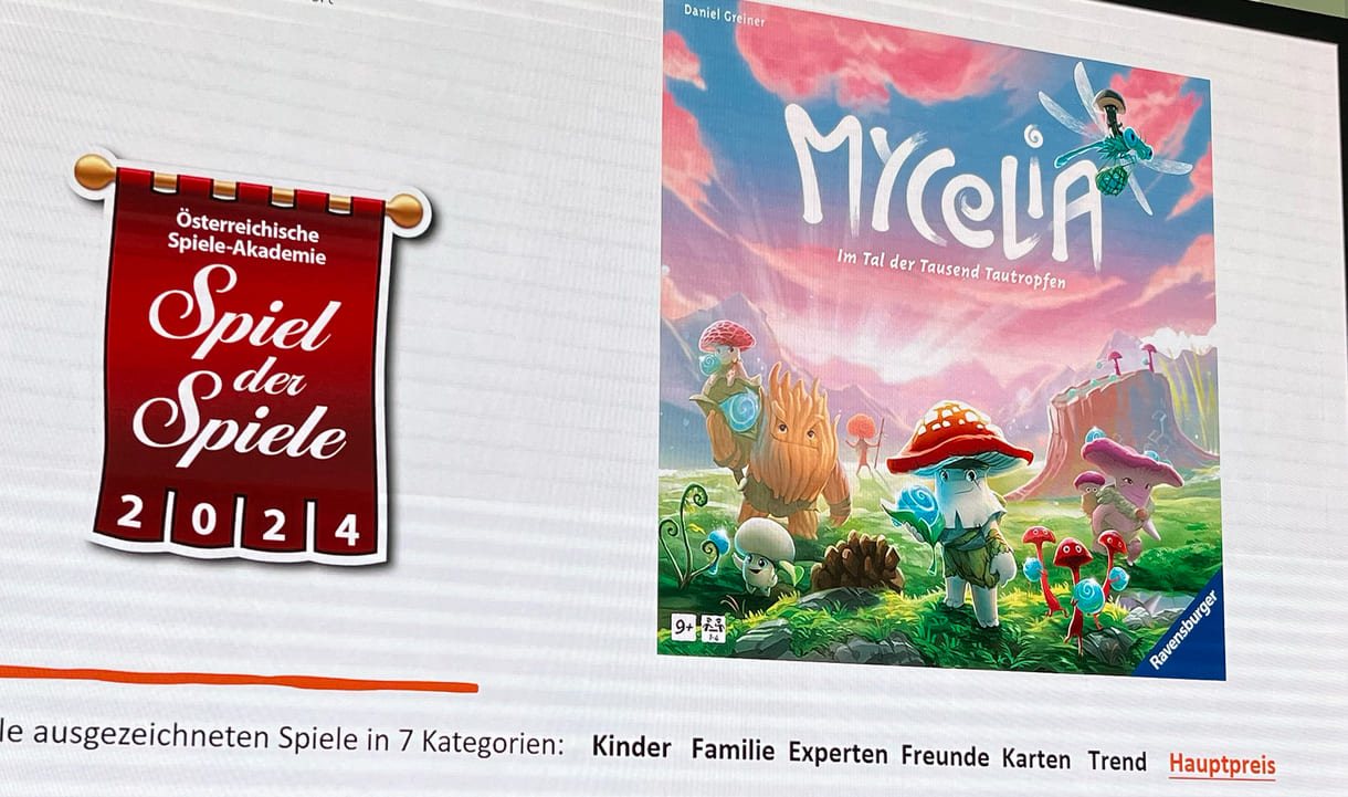 Enthüllung des Hauptpreises - Spiel des Jahres