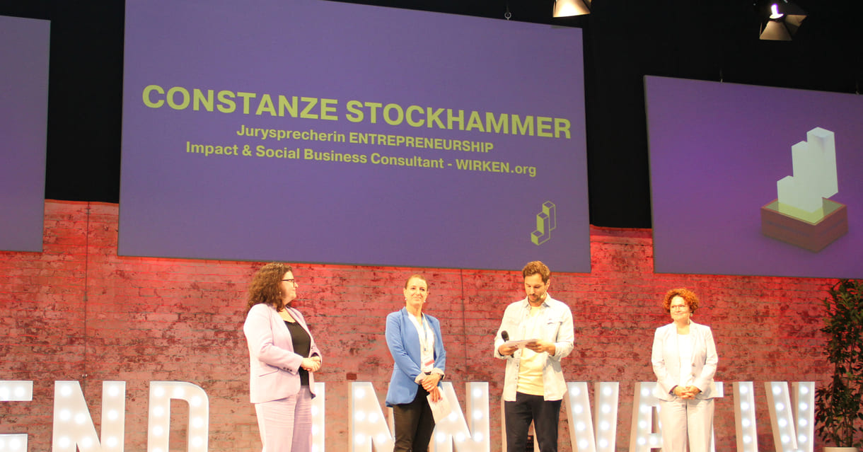 Entrepreneurship: Jurysprecherin