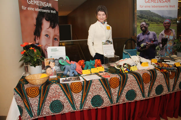 Stand des Entwicklungshilfeklubs