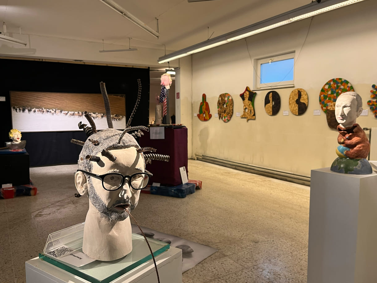 Bilder und Objekte der Ausstellung im 