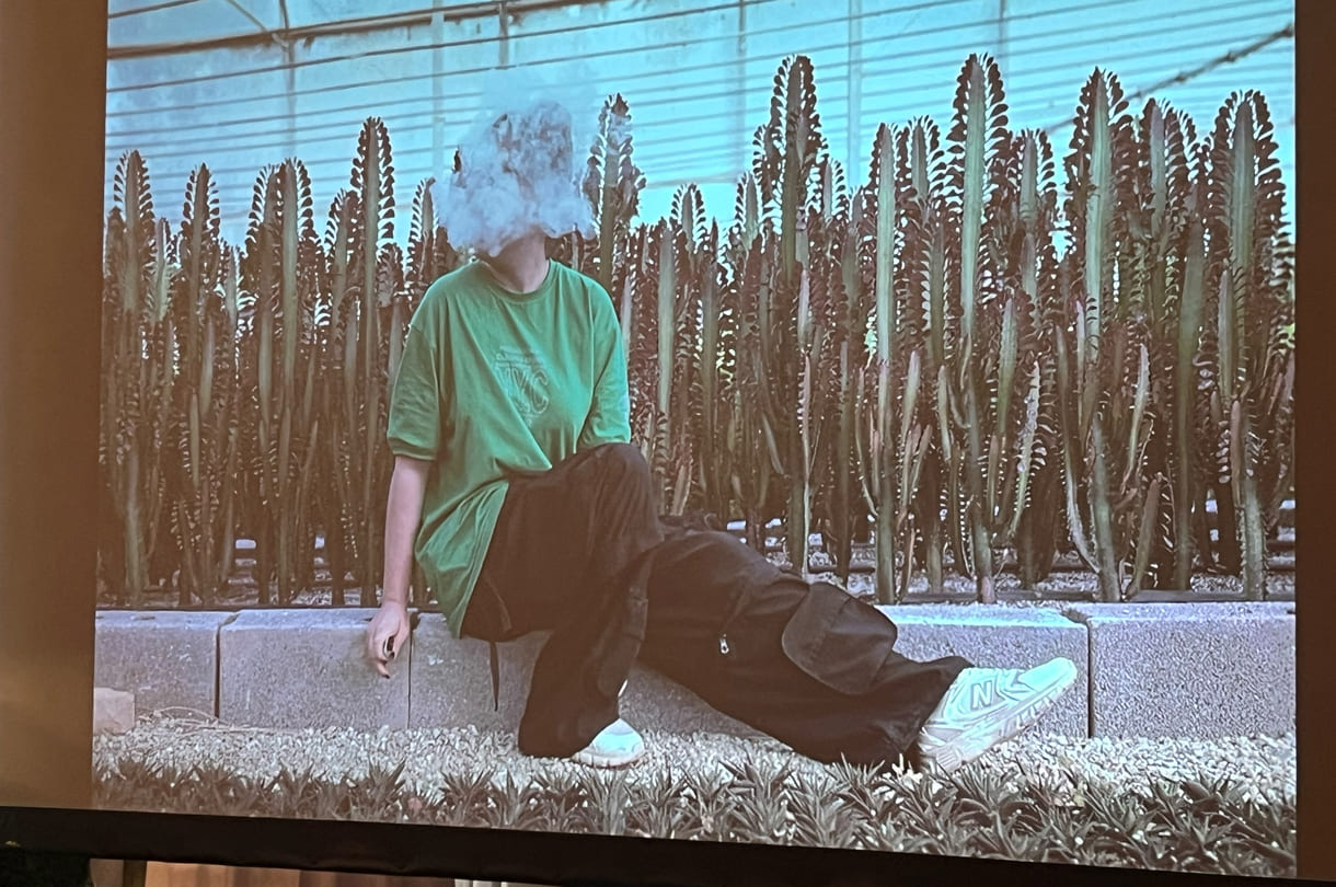 Präsentation der Fotos der Preisträgerin Fereshteh Eslahi mit dem Titel 