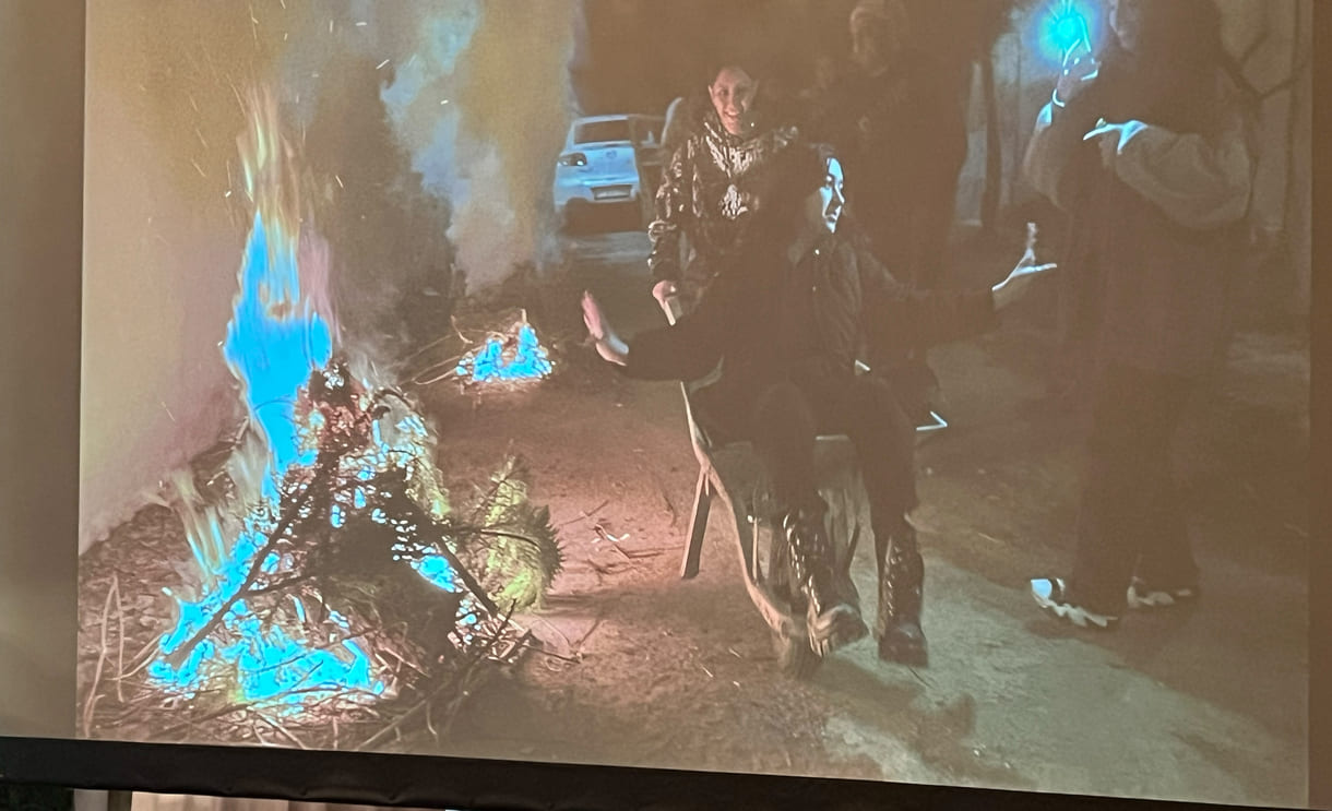 Präsentation der Fotos der Preisträgerin Fereshteh Eslahi mit dem Titel 