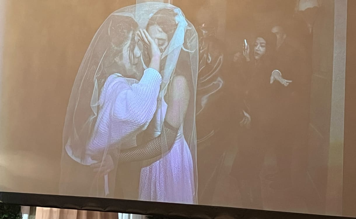 Präsentation der Fotos der Preisträgerin Fereshteh Eslahi mit dem Titel 