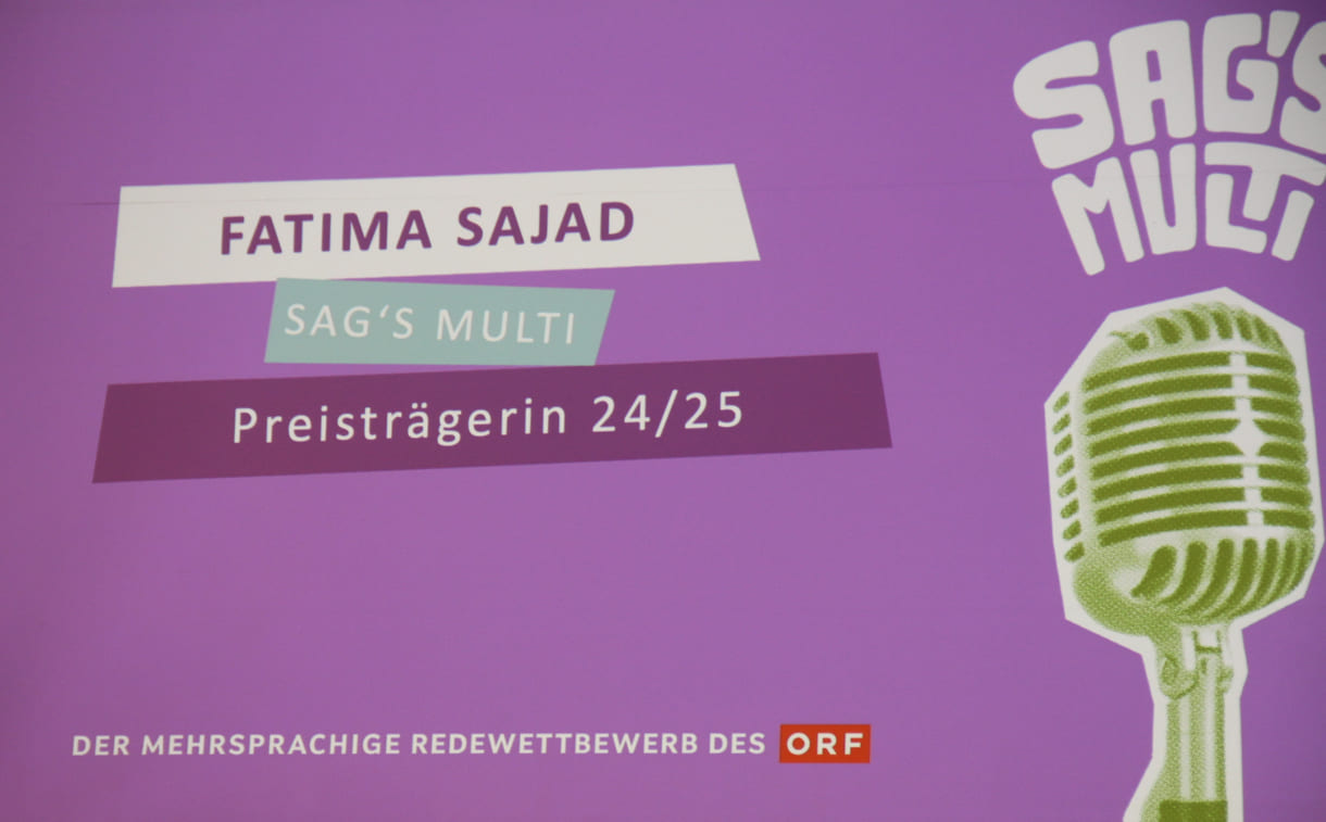 Insert zu Fatima Sajads Rede