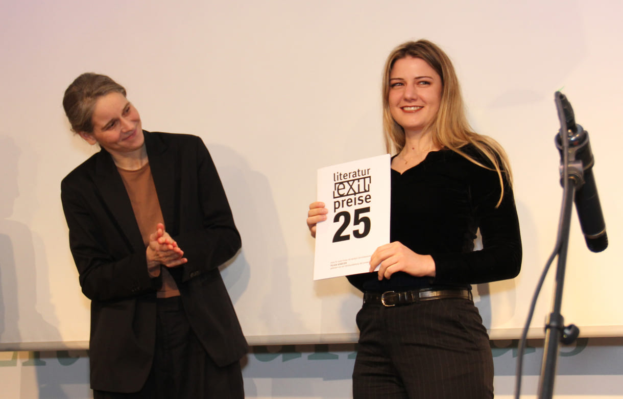 Preisträgerin Felicia Schätzer