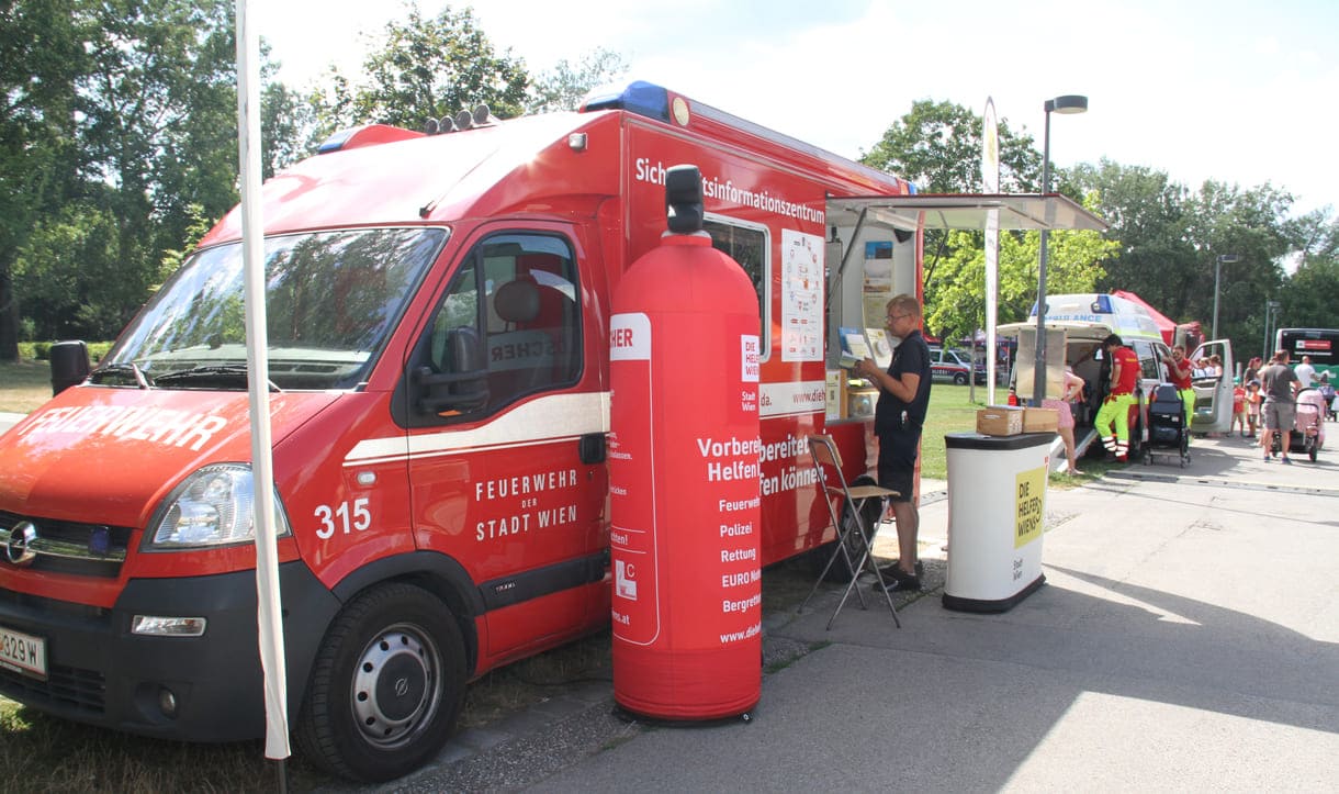 Eine der Feuerwehr-Stationen