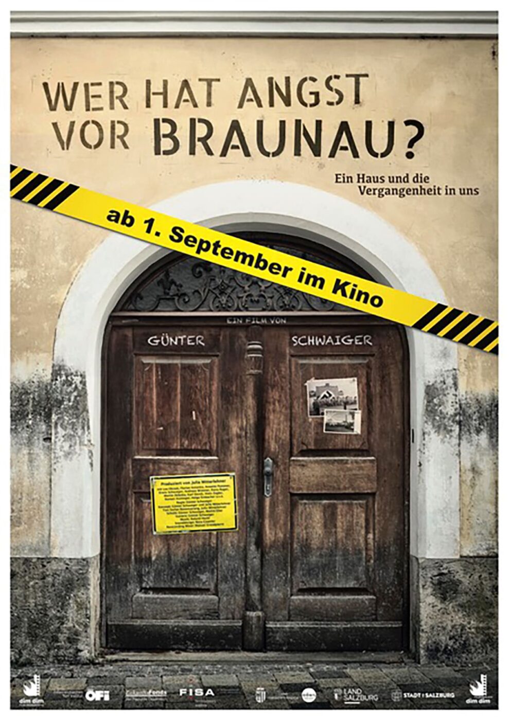 Plakat zum Film „Wer hat Angst vor Braunau?“ Ein Haus und die Vergangenheit in uns