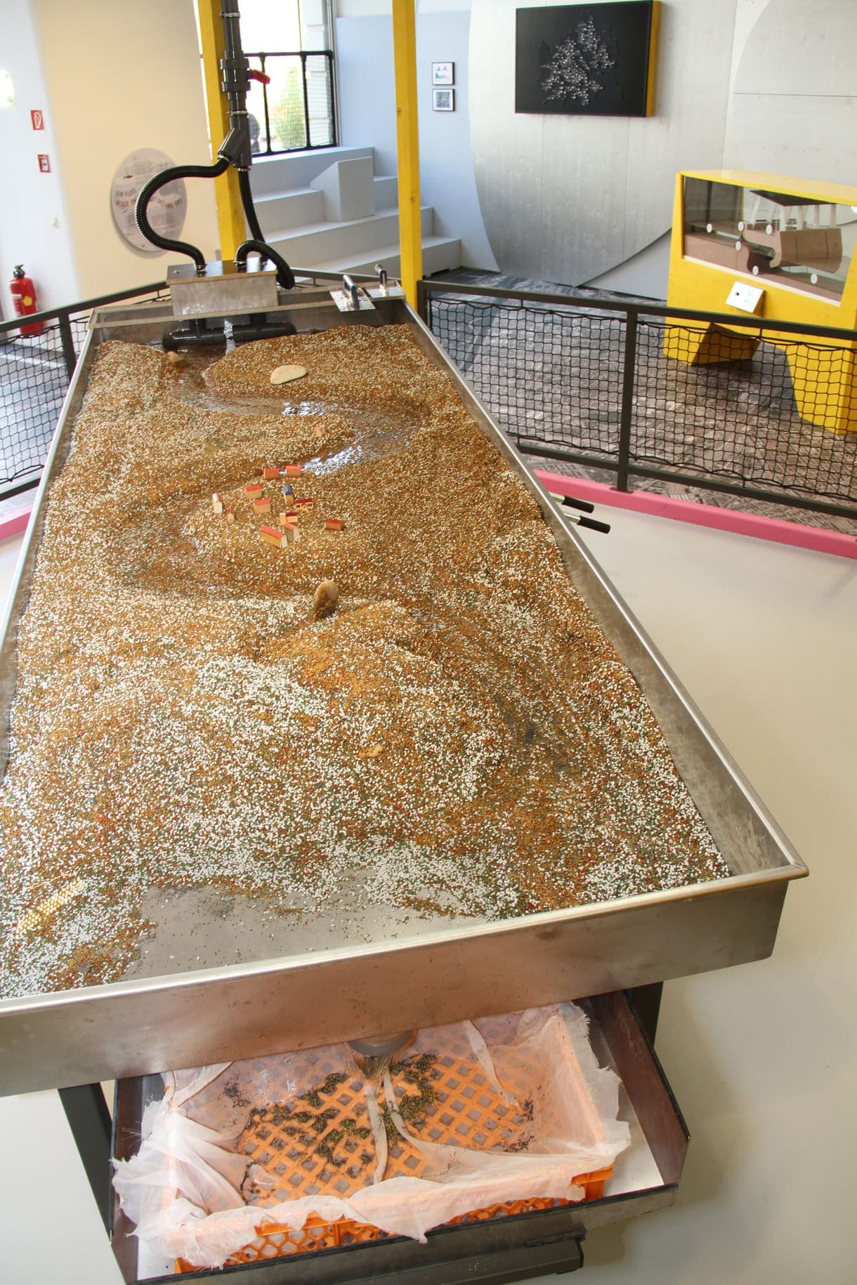 Modell eines, sich verändernden, Flusslaufes