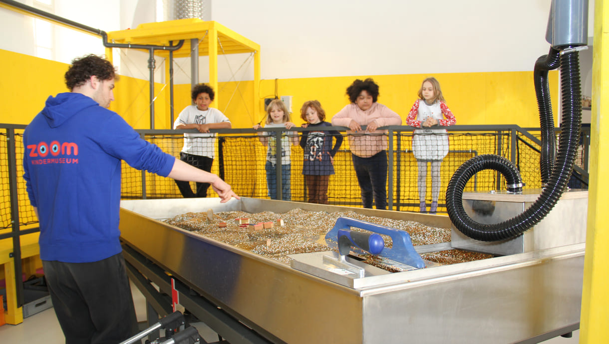 Modell eines, sich verändernden, Flusslaufes