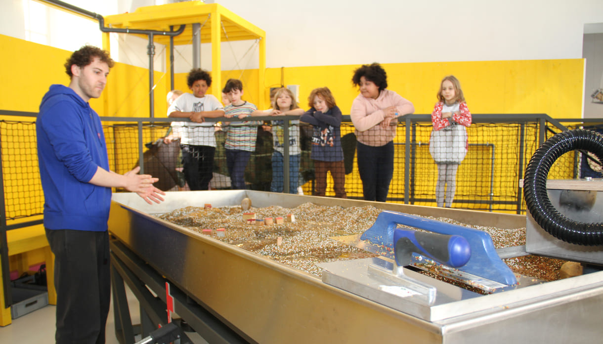 Modell eines, sich verändernden, Flusslaufes