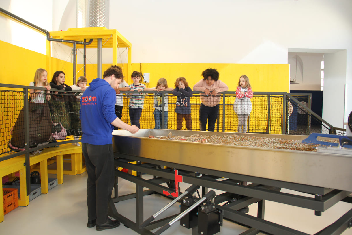 Modell eines, sich verändernden, Flusslaufes