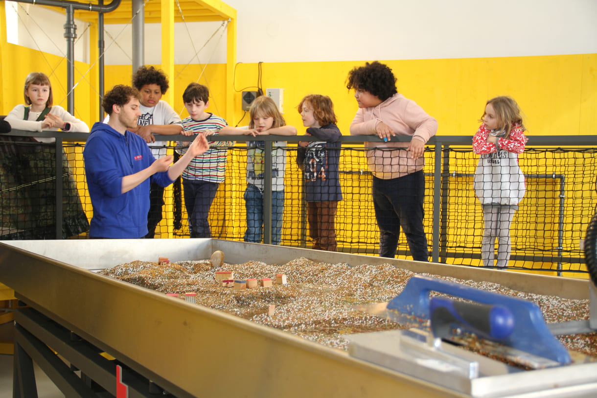 Modell eines, sich verändernden, Flusslaufes