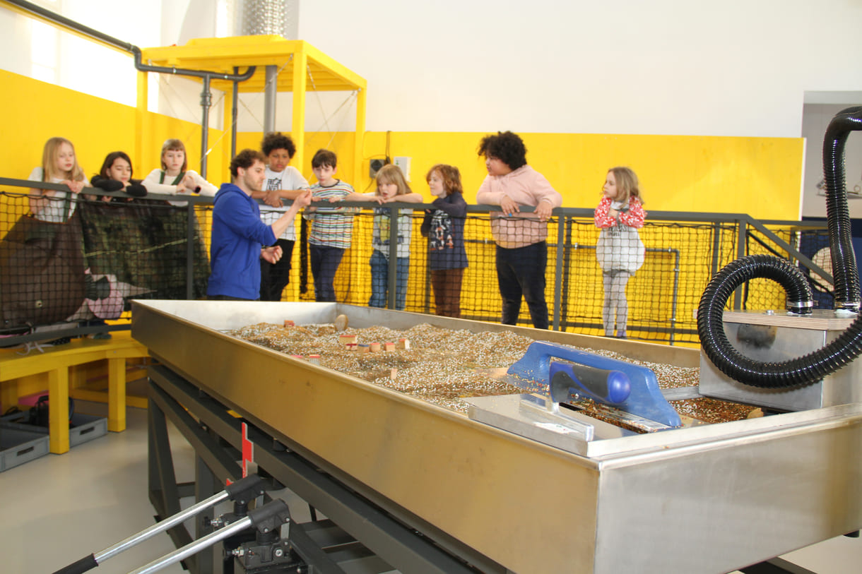 Modell eines, sich verändernden, Flusslaufes