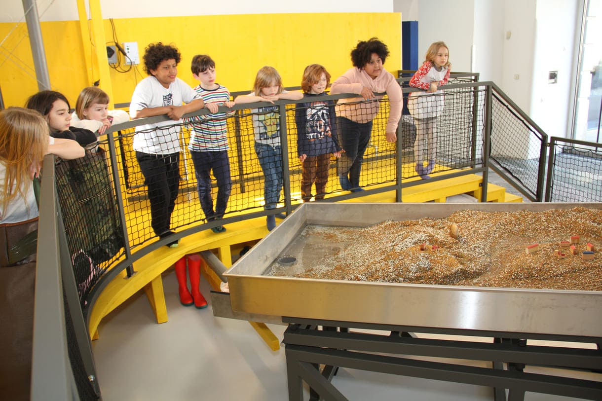 Modell eines, sich verändernden, Flusslaufes