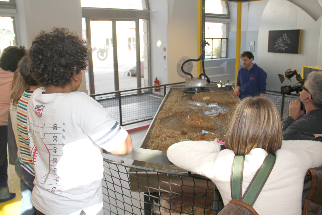 Modell eines, sich verändernden, Flusslaufes