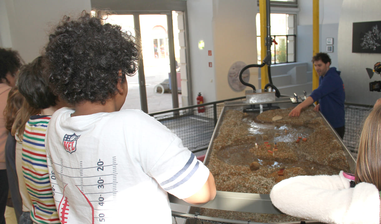 Modell eines, sich verändernden, Flusslaufes