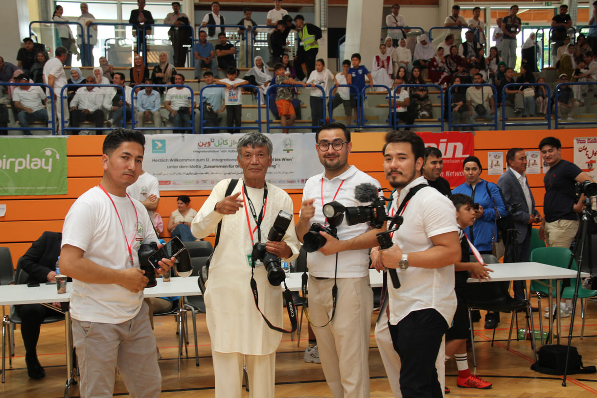 Foto- und Video-Team des Festivals
