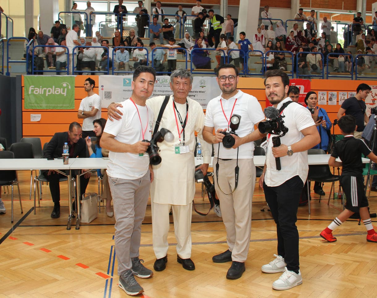Foto- und Video-Team des Festivals