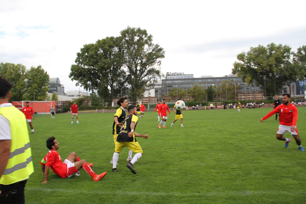 --- No Change ---Fuball auf dem großen Spielfeld