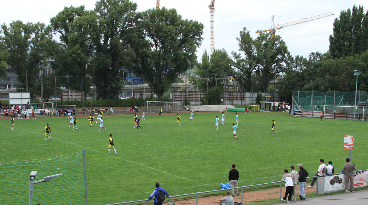 --- No Change ---Fuball auf dem großen Spielfeld